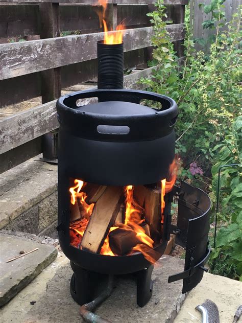gas bottle wood stove